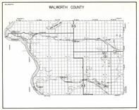 Walworth County, Blue Blanket Lake, Mobridge, Glenham, Selby, Lowry, Swan Lake, Alamo, Lebeau, South Dakota State Atlas 1930c